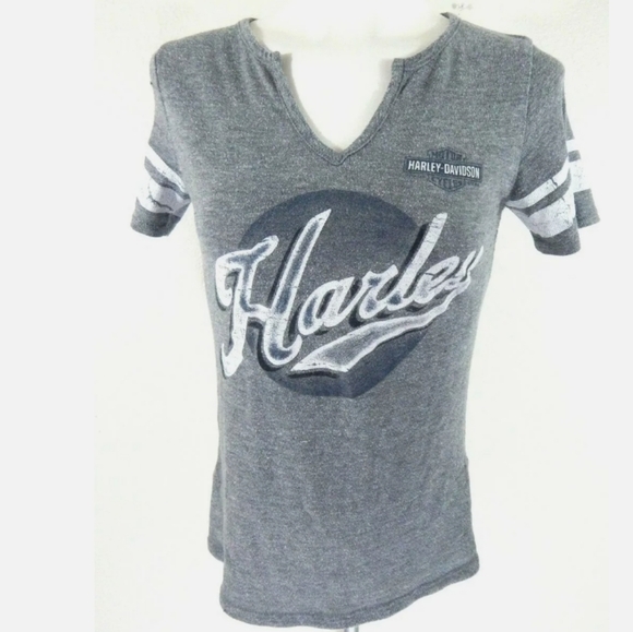 Harley Davidson Monterey Graphic Tee Retro - Picture 1 of 4